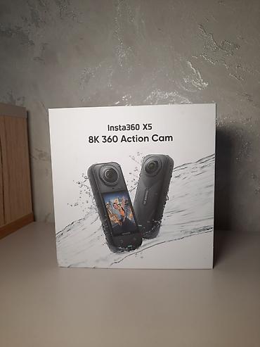 Insta360 X5 — 8K 360 Action Cam Был куплен новым 06/06/2026г в