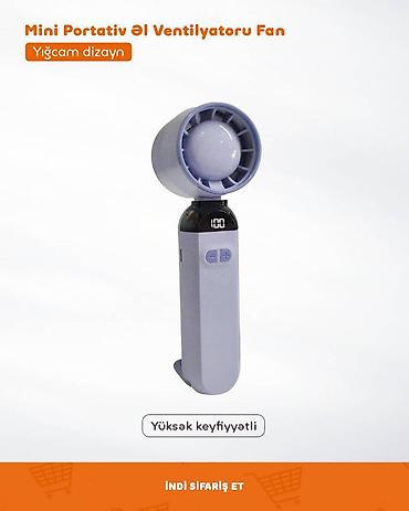 Digər: Mini Portativ Əl Ventilyatorları Fanlar 🔸 Yığcam dizaynlar 🔸 Rəng — 5
