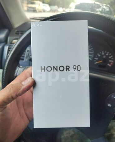 yeni iphone: Honor 90, 256 GB, rəng - Mavi, Zəmanət, Sensor, Barmaq izi