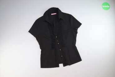 31 товарів | lalafo.com.ua: Жіноча блуза з рюшами Code, р. М Довжина: 61 см Напівобхват грудей