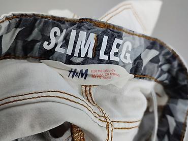 sweter: Spodnie jeansowe, H&M, 5-6 lat, 116, stan - Bardzo dobry — 4