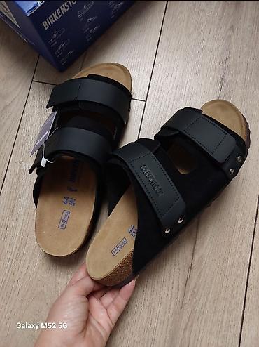 Мужские сандалии, 44, Birkenstock, Новый, цвет - Черный, Самовывоз