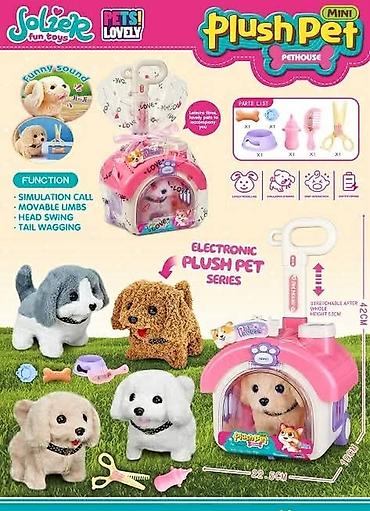 narukvice od perli: Mini Plush Pet Pethouse – elektronski plišani ljubimac sa kućicom i — 1