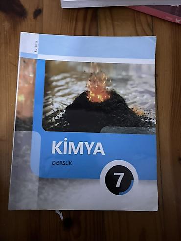 7 ci sinifde nece kitab olur: 7-ci sinif üçün dərsliklər dəsti - Kimya – Dərslik (7). Kapakta “1-ci — 1