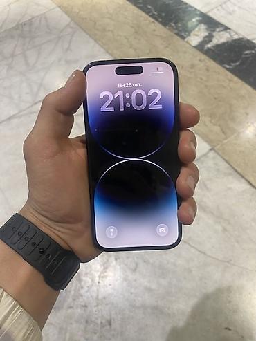 6 iphone: IPhone 14 Pro, Б/у, 128 ГБ, Matte Space Gray, 93 % — 2