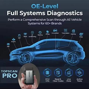 akcija ventilatora: TOPDON Topscan Pro Bluetooth OBD2 za iOS / Android Dijagnostika svih — 4
