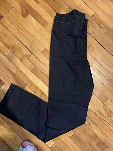 pantalone teget: L (EU 40), Normalan struk, Ravne nogavice