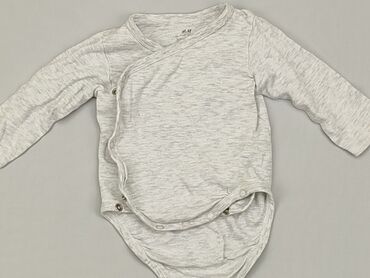przedluzka do body niemowlecego: Body, H&M, 0-3 m, 
stan - Dobry