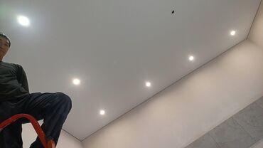 Натяжной потолок: Натяжной потолок Глянцевое, Матовое, 3D потолки Бесплатный замер, Гарантия, Монтаж — 10