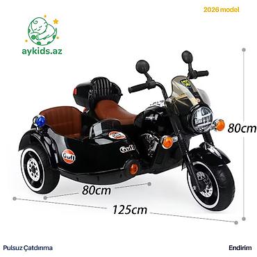 qolf masini: Uşaq elektrik motosikleti iki nəfərlik lyulkalı modelimiz. Trend — 2
