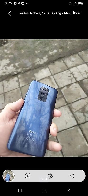 Xiaomi: Xiaomi 128 GB, rəng - Mavi, 
 Sensor — 9