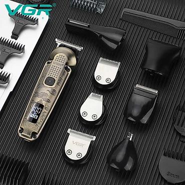 VGR 103 - Trimmer dəsti 8in1 IPX6 6000RPM 1200mAh TYPC . Qiyməti