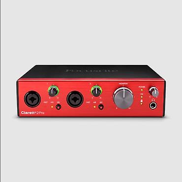 fantom x6: №: 15070 Məhsulun adı: Səs kartı Focusrite Clarett+ 2Pre Brend — 1
