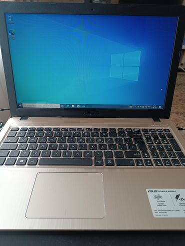 ноутбуки масло: Ноутбук, Asus, 2 ГБ ОЗУ, 15.6 ", Б/у, Для несложных задач, память HDD