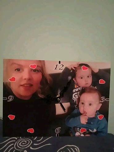 Satovi za kuću: Personalizovani zidni/sobni sat sa vašom fotografijom ZIDNI sat sa — 6