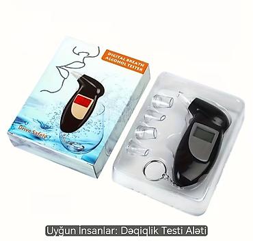 alkotester: Portativ Alkoqol Testeri (Breathalyzer) - Rəqəmsal LCD ekran — 6