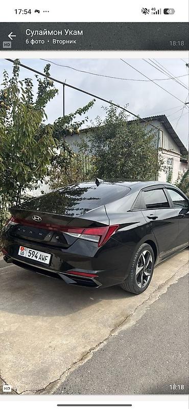 avalon 2017: Hyundai Avante: 2021 г., 1.6 л, Автомат, Бензин, Седан — 4