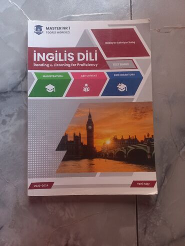 Magistratura üçün hazırlıq kitabları. Yenidir