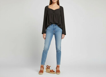 bluzka h m basic: H&M, Туніка жіноча, розмір M