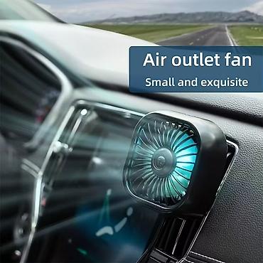 kiçik ventilyator: Avtomobil üçün hava çıxışı ventilyatoru - Kompakt və yüngül kvadrat — 2