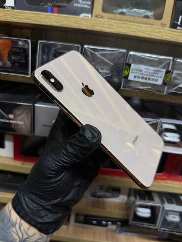 Apple iPhone: IPhone Xs Max, Б/у, 64 ГБ, Matte Gold, 74 % — 8