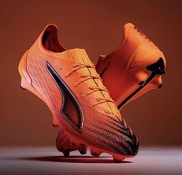 санька для детей: Original!!! Футбольные бутсы Puma Ultra 6 (FG) цвет — ярко-оранжевый — 2