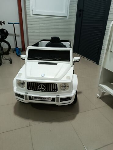 maşın uşaq: Uşaq üçün elektrikli maşın – Mercedes-Benz G-Class (AMG üslubunda), ağ