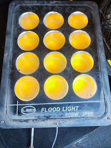 led h 7: LED Flood Light proyektoru - Güc: 600W tam islək vəziyyətdədir hec — 1