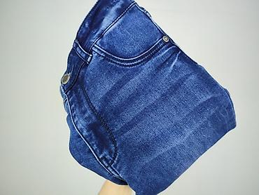 flared low rise jeans: Spodnie jeansowe, 12 lat, 152, stan - Idealny — 6