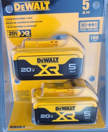 куплю шуруповерт аккумуляторный: Dewalt dcb205.Новые 5ти амперные аккумуляторные батареи dewalt