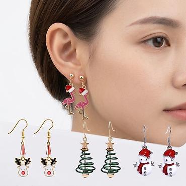 Серьги сөйкөлөр праздничные, НС У средняя высота 3.5 см. Такие