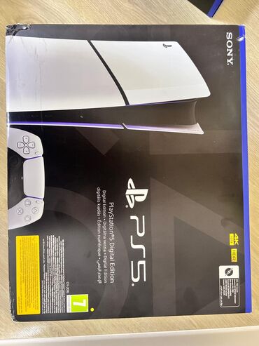 plesteysn 5: Sony PlayStation 5. Digital Edition HDR4K. 1 Tb yaddaşdaxilində