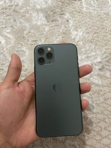 новый айфон 11 про макс: IPhone 11 Pro, Matte Midnight Green, Кабель