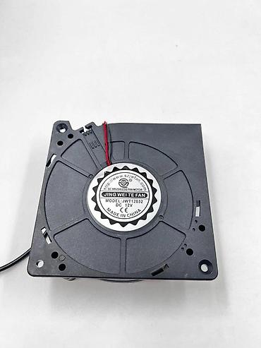 Комплектующие для ПК: Fan 12V, 12sm Fan 12 sm Yandan 12V – Kompakt və Effektiv Soyutma — 1