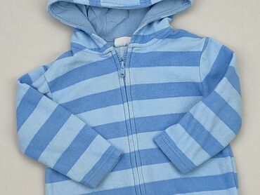 sweterek dla niemowlaka z kapturem na drutach: Bluza, Cherokee, 12-18 m, stan - Dobry