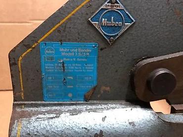 Sečice: Ručno poluga makaze za sečenje metala – Mubea (Muhr und Bender) Model — 7