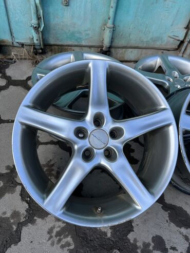 Диски: Литые Диски R 18 Комплект, отверстий - 5, Б/у — 9