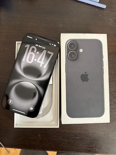 iphone 16 2 ci el: IPhone 16, 128 GB, Qara, Face ID — 2