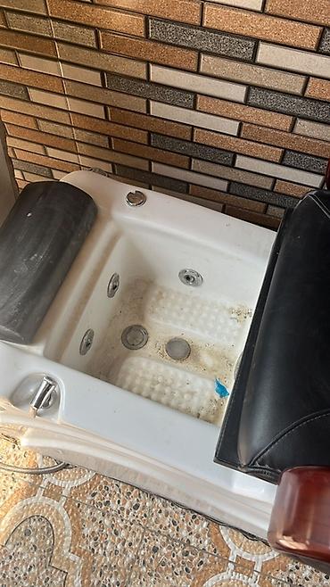 ildırım ötürücü satışı: Pedikür spa kreslosu – masajlı oturacaq və hidromassaj vannası bir — 1