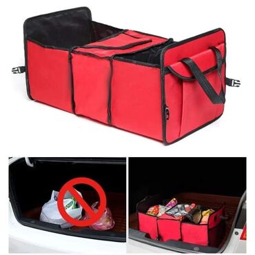 Oprema za kampovanje: Organizer torba za gepek sa termos pregradom Idealno za — 5