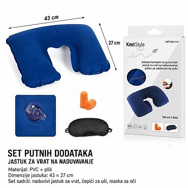 KMT Tri blaga turizma 2001114 Set putnih dodataka za udobnost na putu