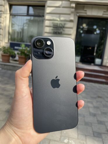 iphone x kamerası: IPhone 15, 128 GB, Black Titanium, Zəmanət, Sənədlərlə, Face ID