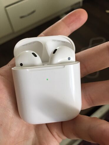 Mikrofonlar: Simsiz (Bluetooth) Qulaqcıqlar, Apple, rəng - Ağ