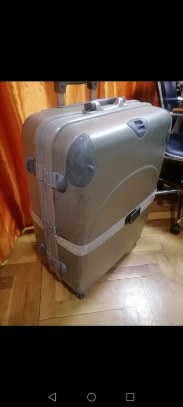 muska torbica oko struka: Medium suitcase, color - Grey