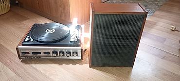 retro gramofon: Akkord 201 ve radiotexnika birlikde yigilmisdir tam işləkdir iyneside — 3
