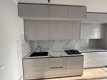 technics kg: Современный кухонный гарнитур в стиле минимализм - Планировка — 8
