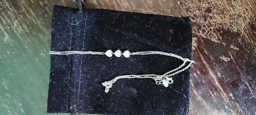 sahmeran qolbaq: Gümüş şahmeran. Zərif əl-zənciri (hand chain/bracelet-ring) - — 2