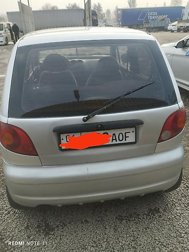new rais: Daewoo Matiz: 2004 г., Механика, Бензин, Хэтчбэк — 7