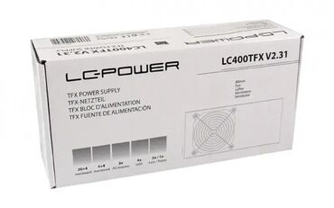 sve za nokte: Napajanje LC Power 400W LC400TFX V2.31 ⚡ Snaga: Nominalna: 350W