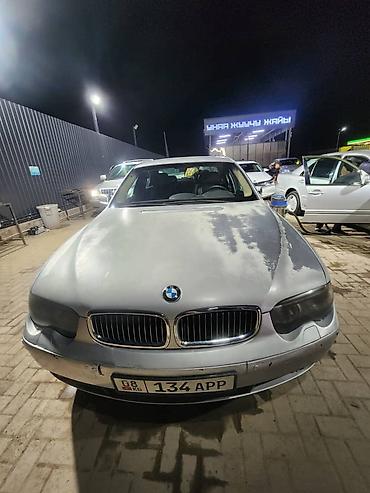 BMW 7 series: 2002 г., 3.6 л, Автомат, Бензин, Седан